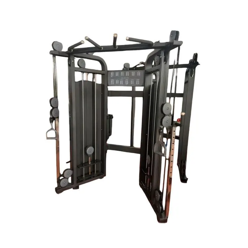 Reload crossover station cable machine for full body strength training